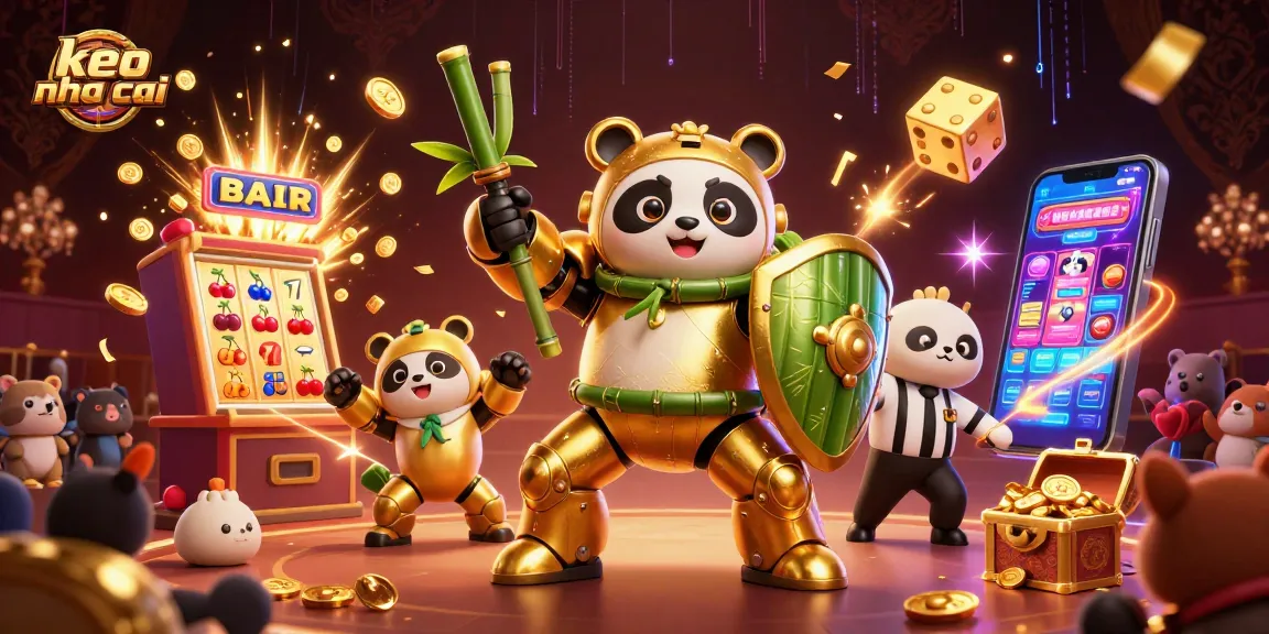 Engage in thrilling keo nha cai betting action with a dynamic scene of animated characters in an exciting casino.