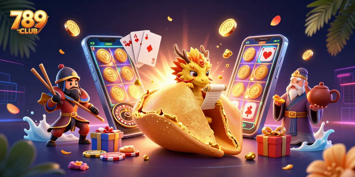 Experience thrilling gameplay and great wins at 789CLUB with vibrant casino elements and characters.